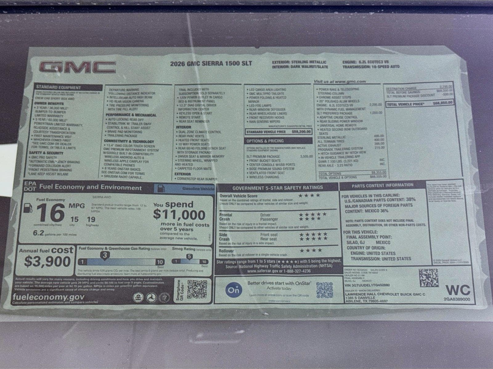 2026 GMC Sierra 1500 SLT - Photo 20