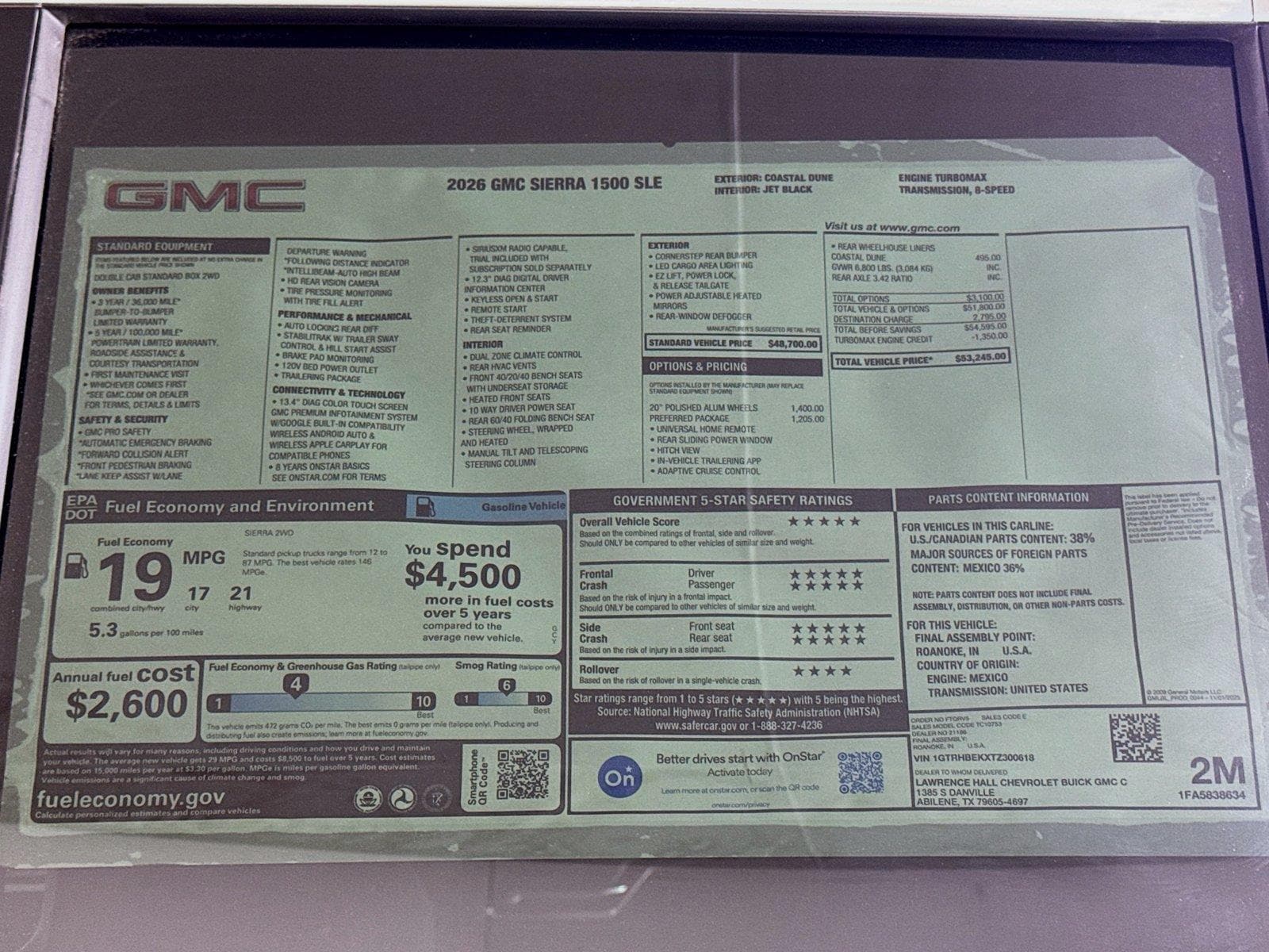 2026 GMC Sierra 1500 SLE - Photo 20