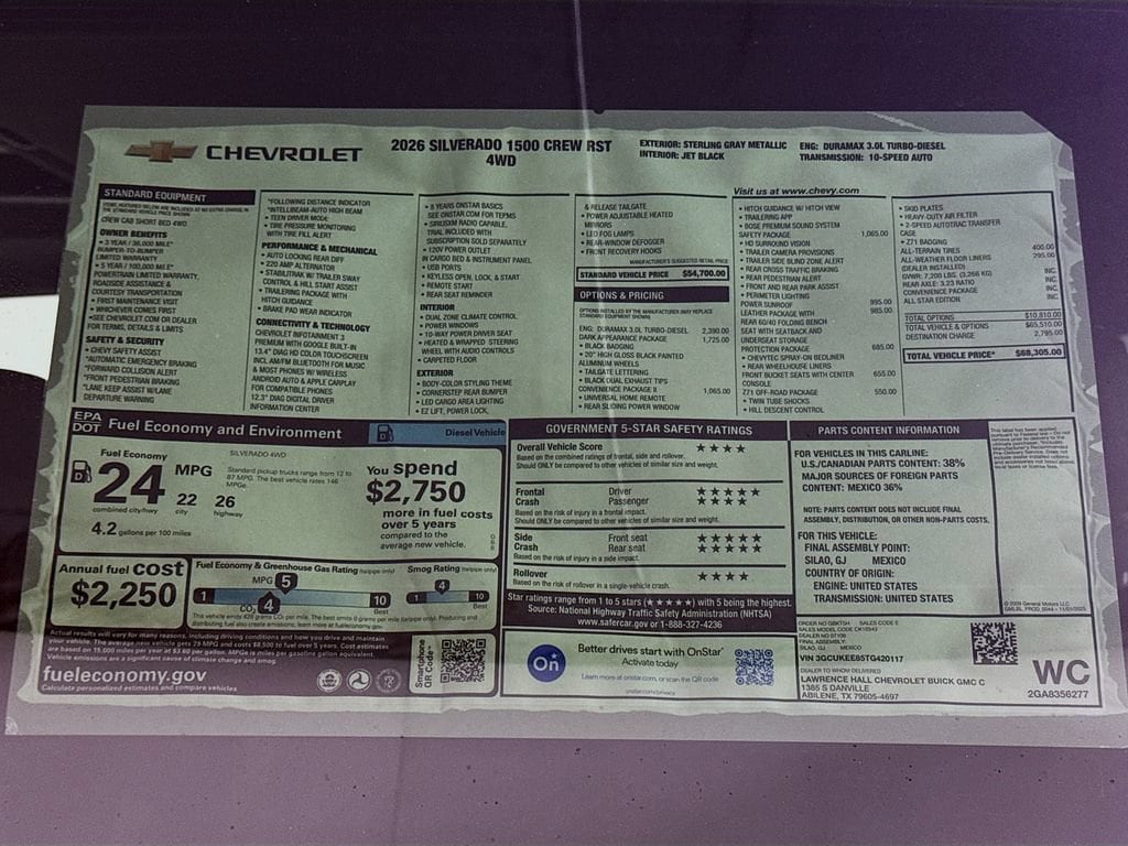 2026 Chevrolet Silverado 1500 RST - Photo 20