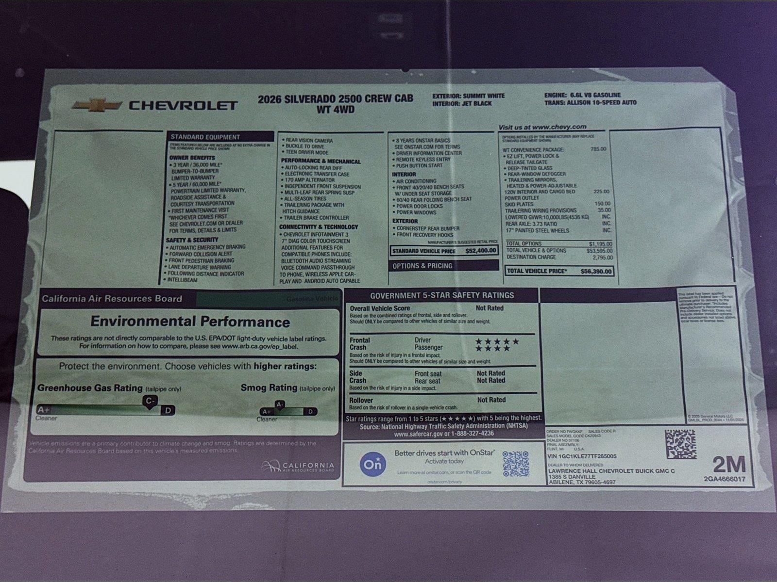 2026 Chevrolet Silverado 2500 HD Work Truck - Photo 20