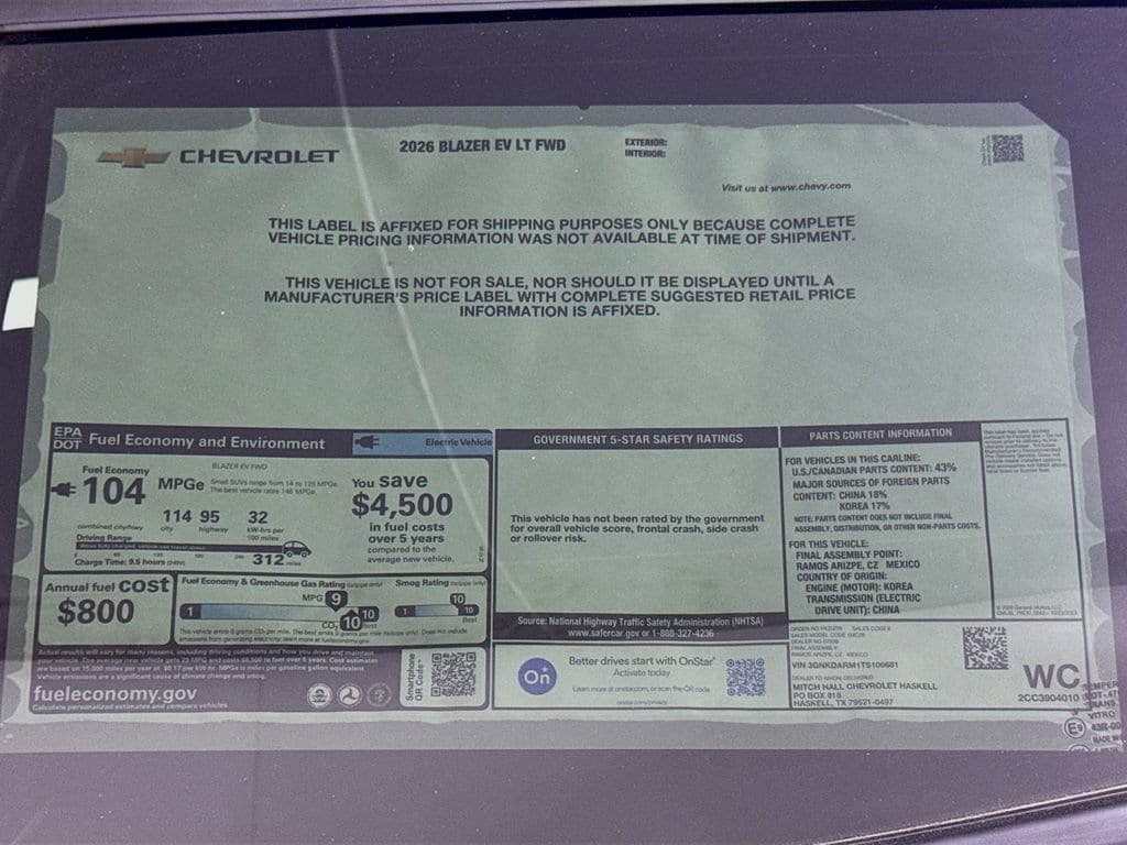 2026 Chevrolet Blazer EV LT - Photo 20