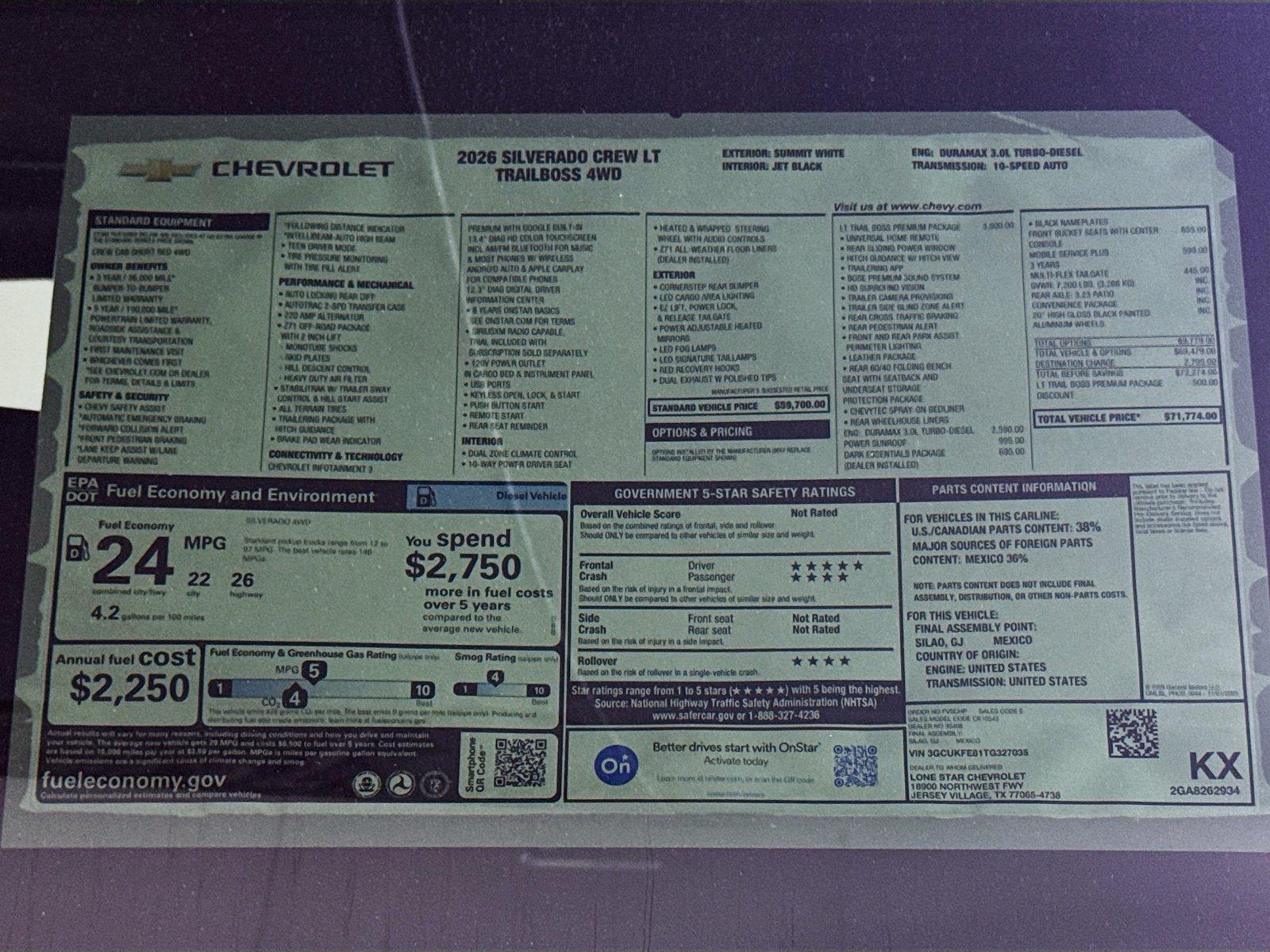2026 Chevrolet Silverado 1500 LT Trail Boss - Photo 20