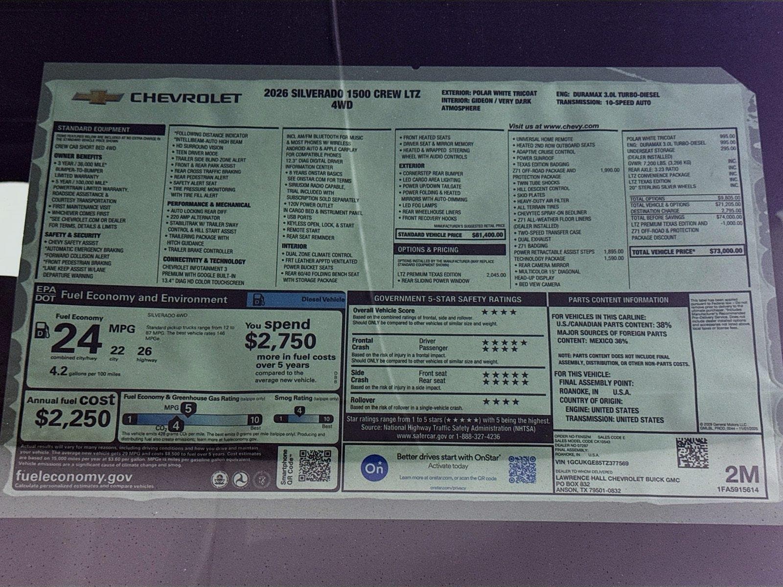 2026 Chevrolet Silverado 1500 LTZ - Photo 20