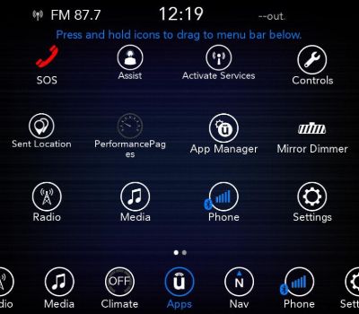 Using Uconnect® infotainment