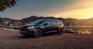 Chrysler Pacifica Chrysler Pacifica sunset