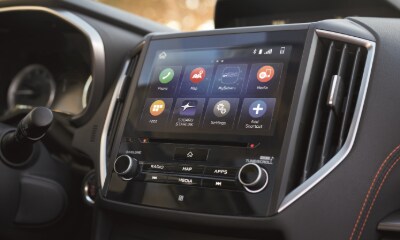 Subaru Crosstrek infotainment screen