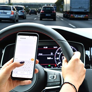 Distracted Driving texting while driving