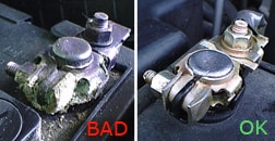 check condition of battery