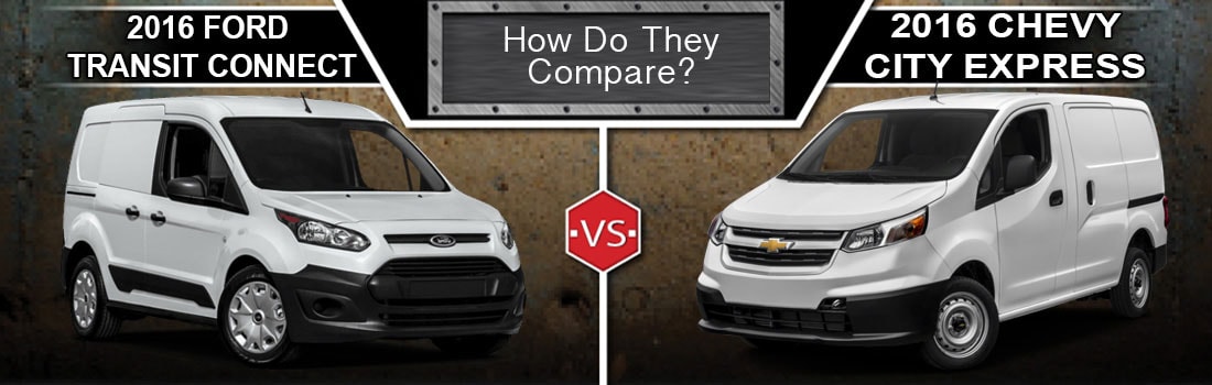 Chevrolet express vs store ford transit