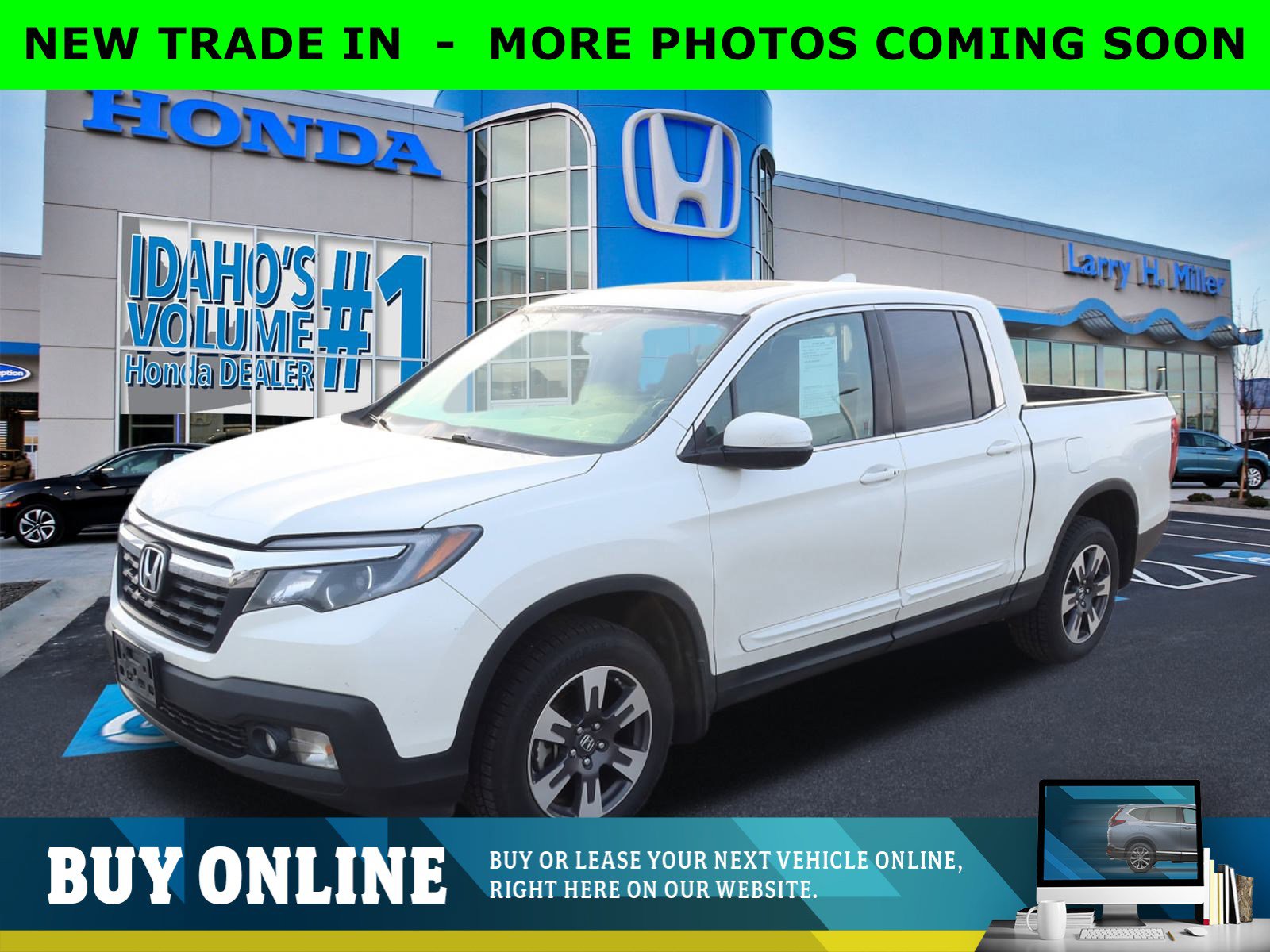 2019 Honda Ridgeline RTL-T