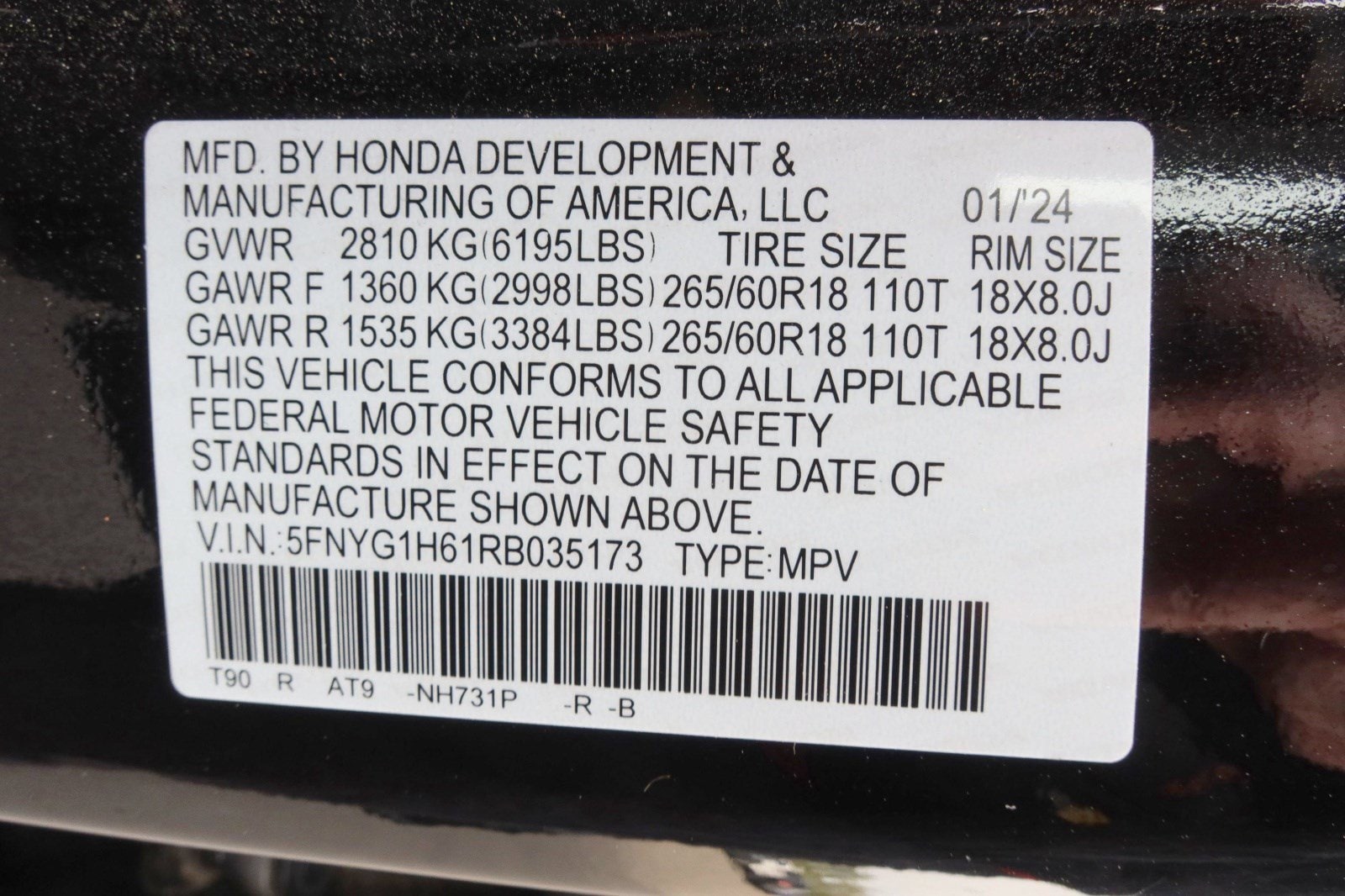 2024 Honda Pilot TrailSport - Photo 37