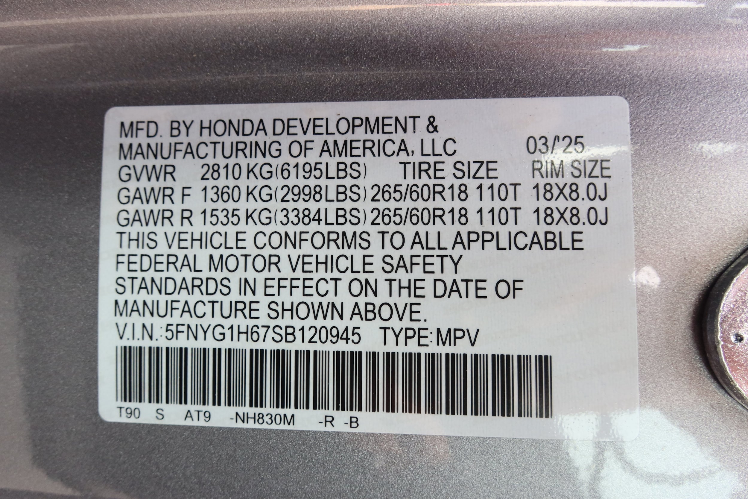 2025 Honda Pilot TrailSport - Photo 37