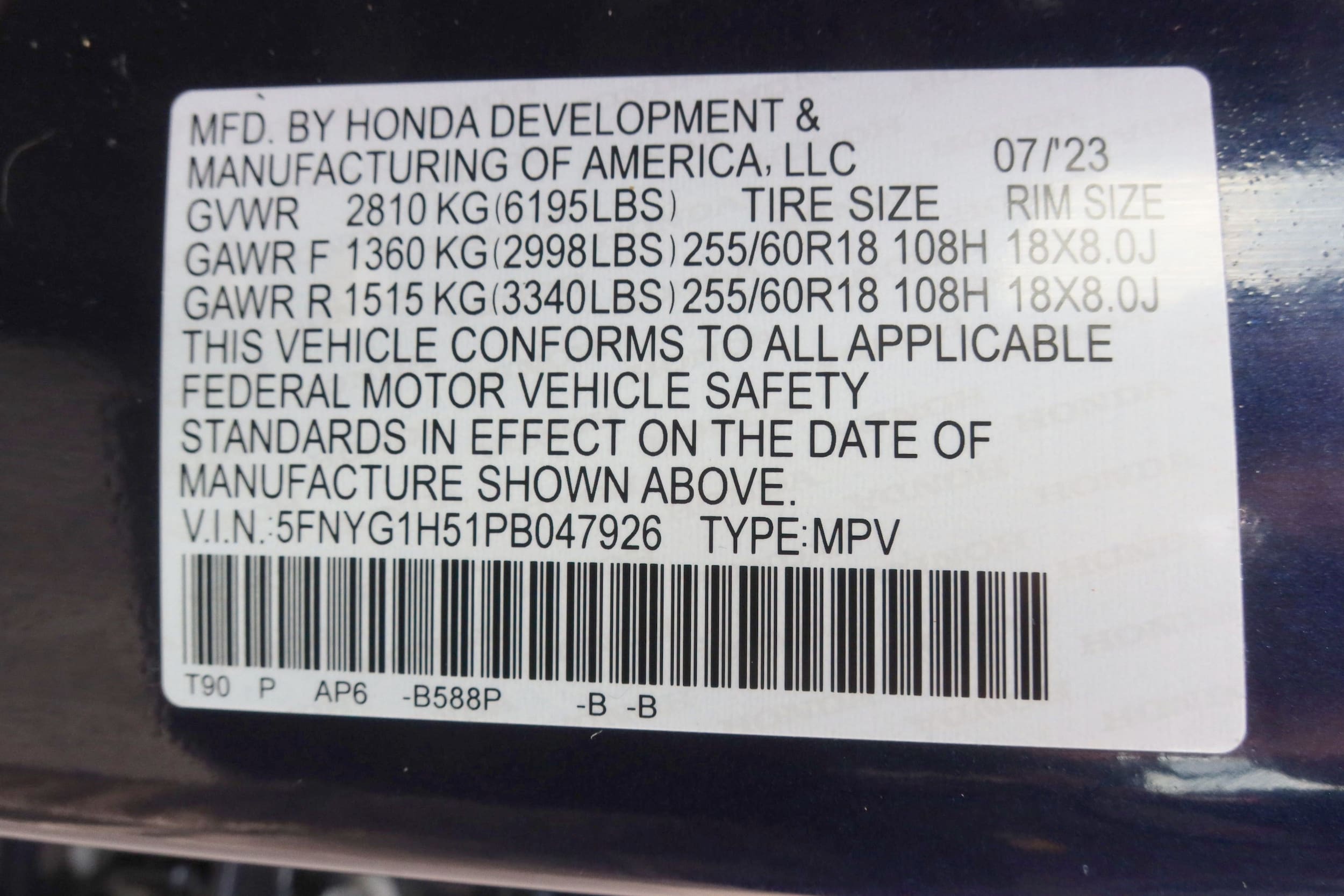 2023 Honda Pilot EX-L - Photo 35