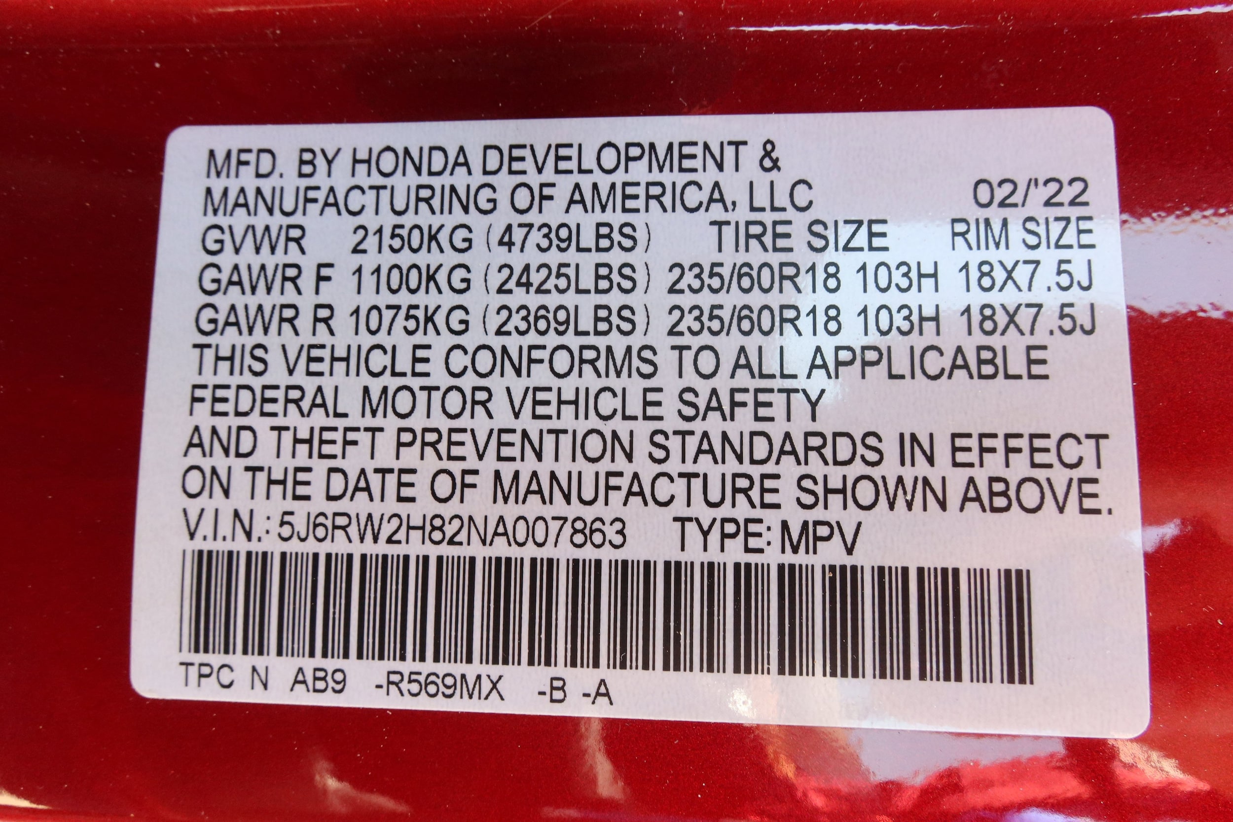 2022 Honda CR-V EX-L - Photo 35