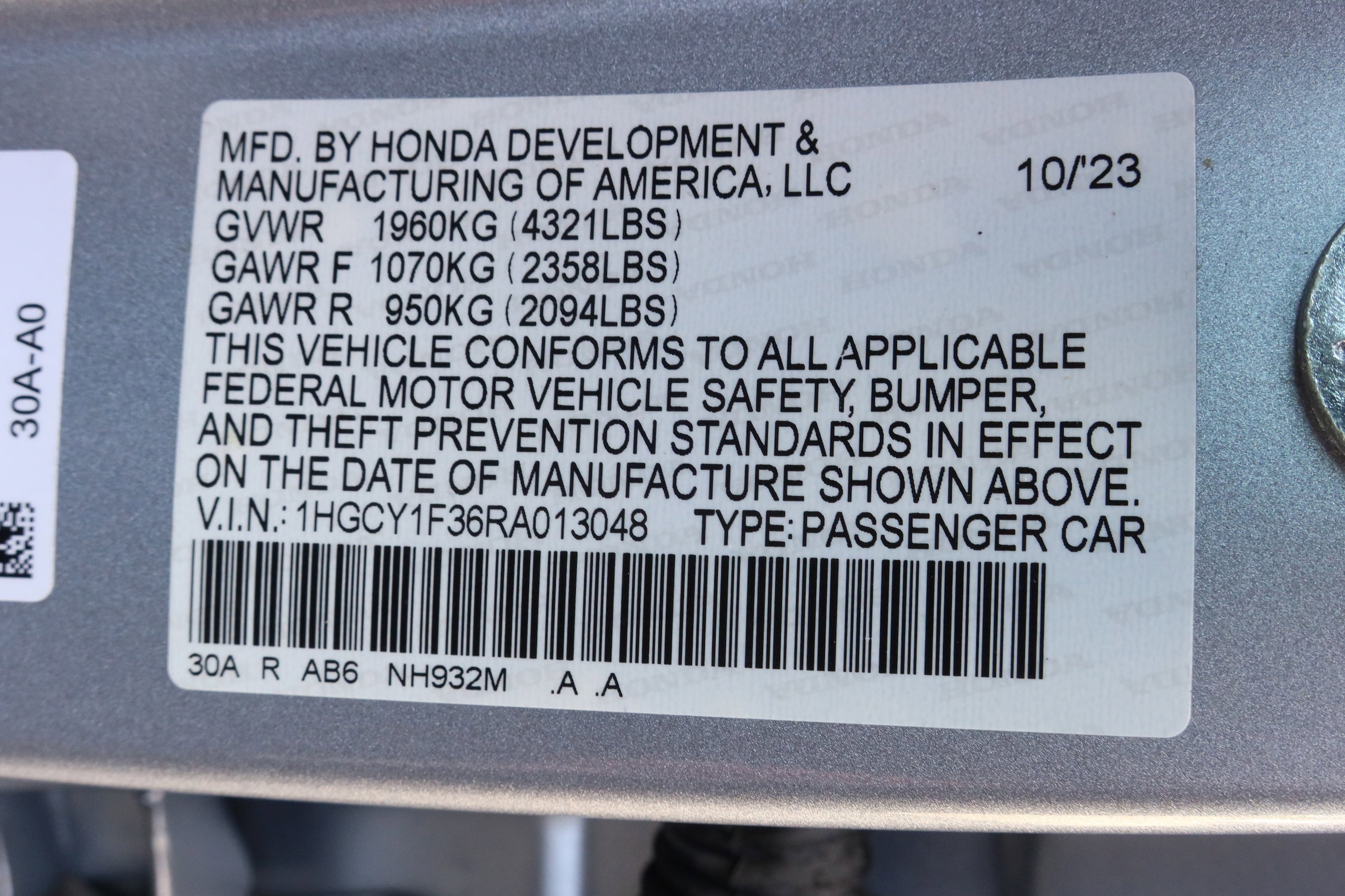 2024 Honda Accord EX - Photo 35