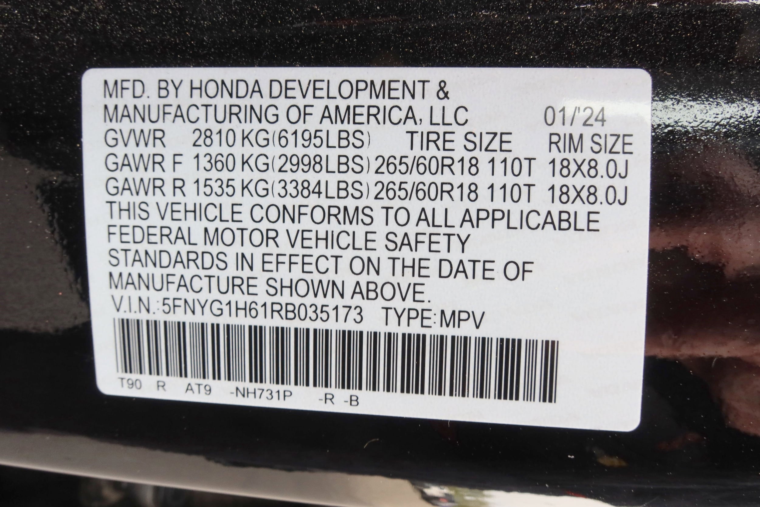 2024 Honda Pilot TrailSport - Photo 37