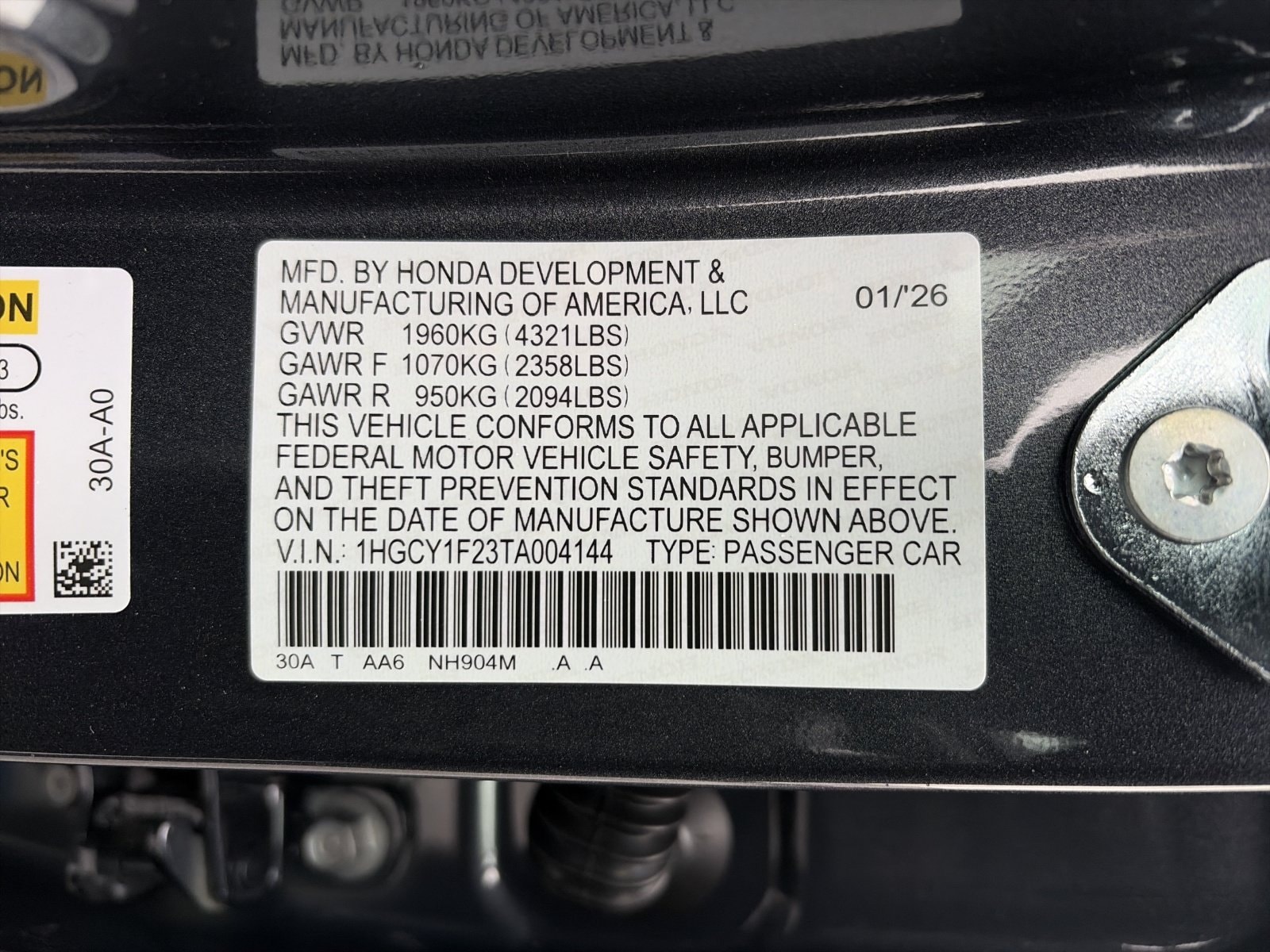 2026 Honda Accord LX - Photo 32