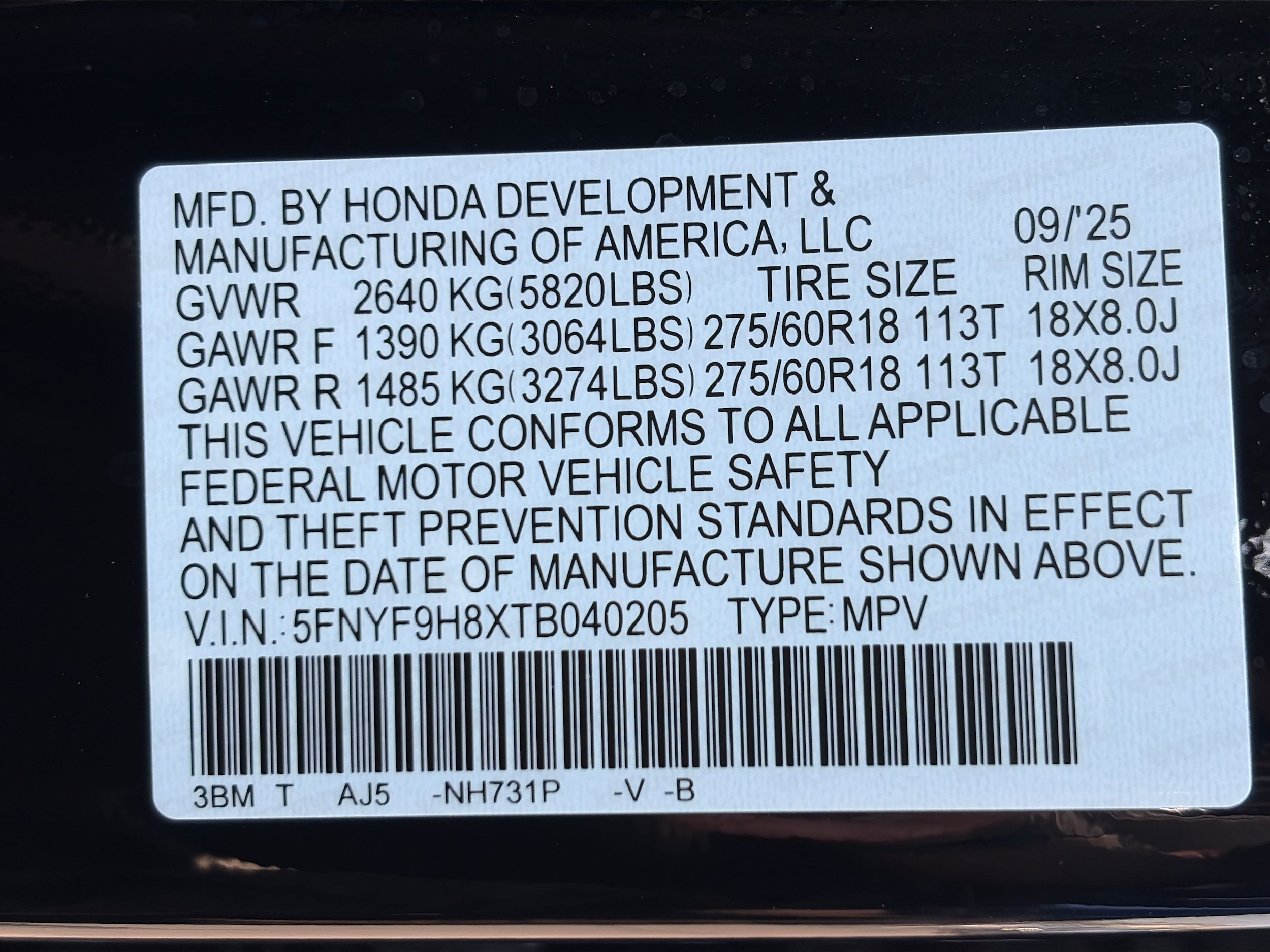 2026 Honda Passport TrailSport Elite Blackout - Photo 10