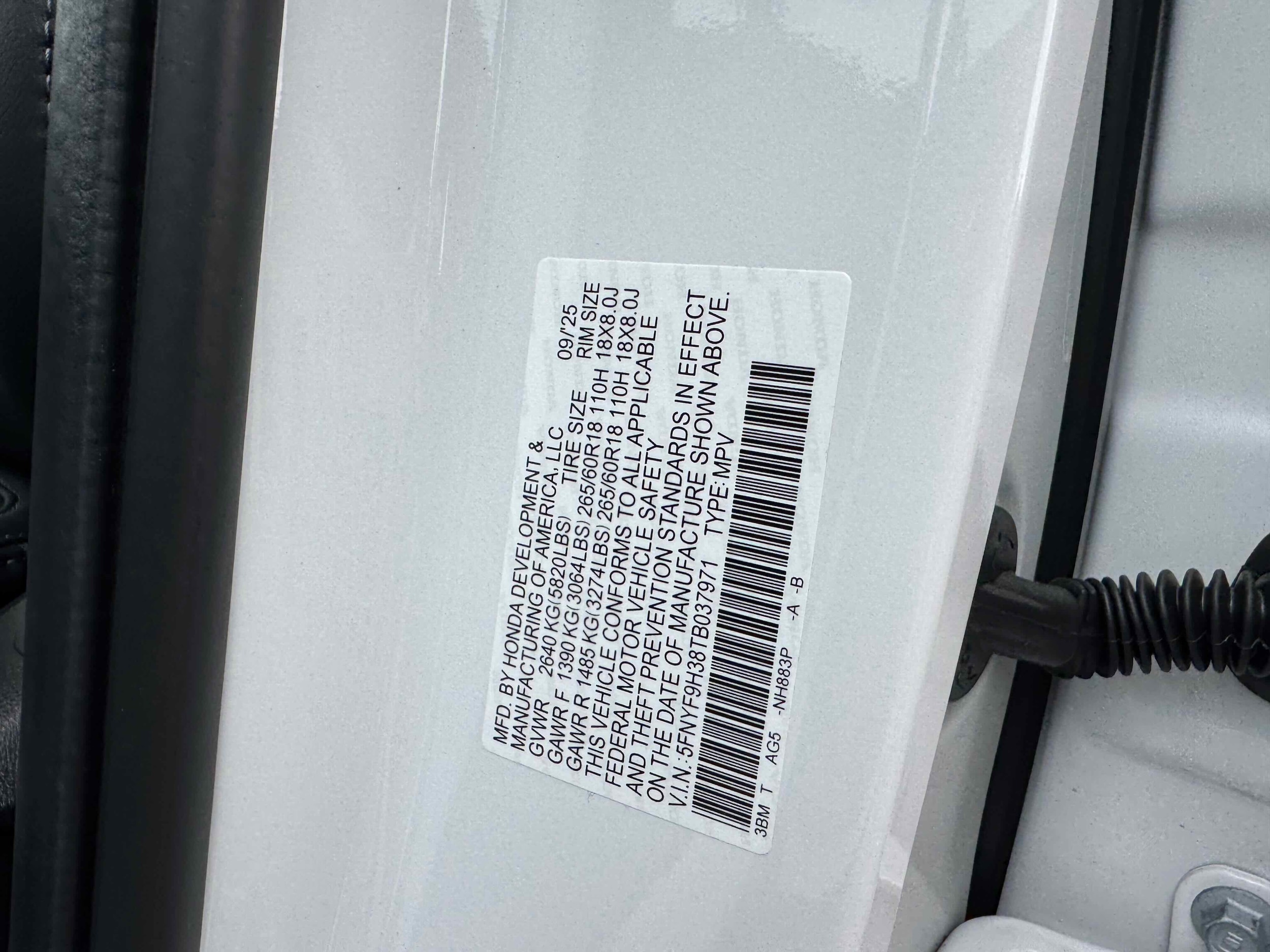 2026 Honda Passport RTL Blackout - Photo 34