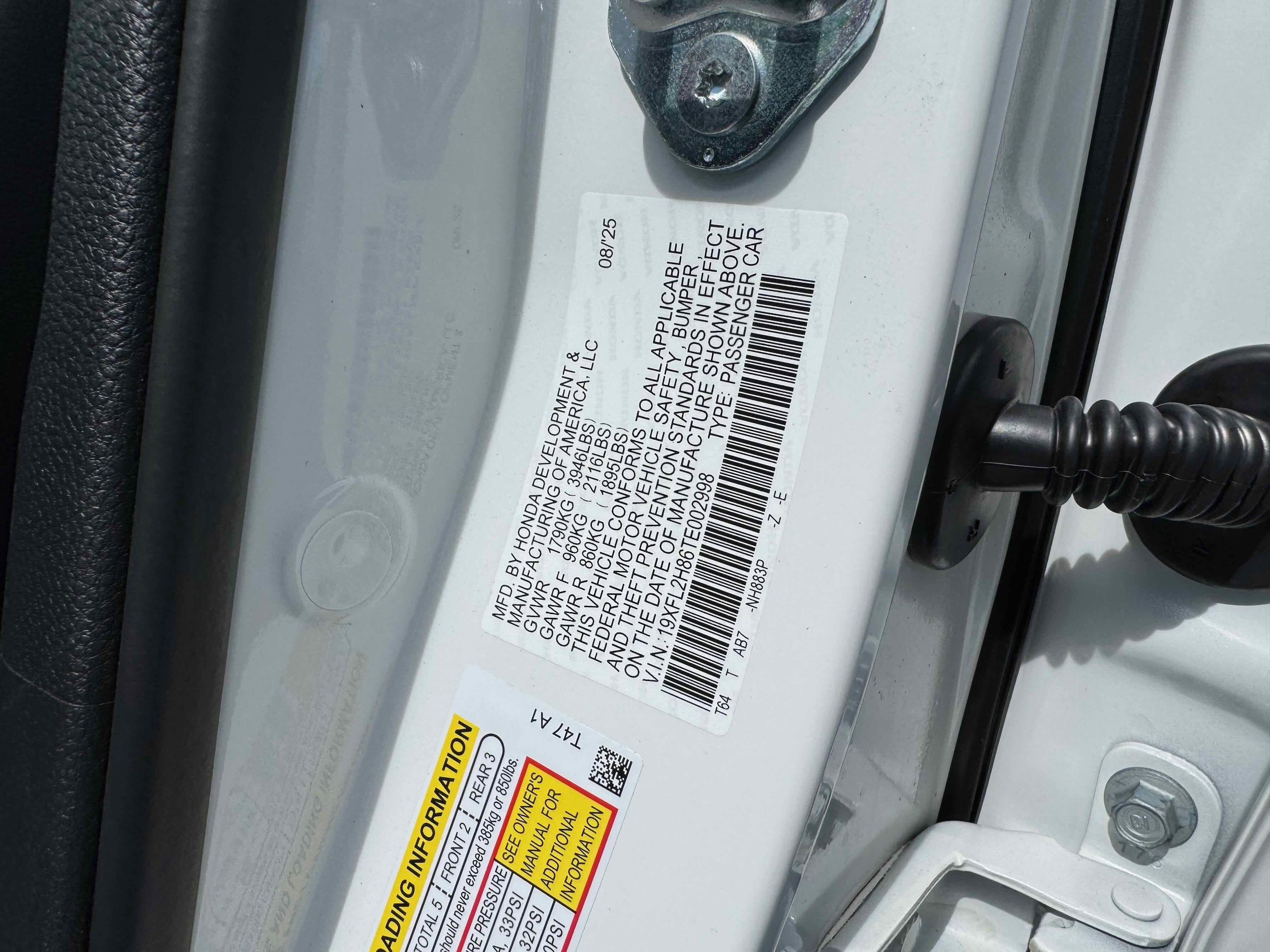 2026 Honda Civic Hatchback Sport - Photo 33