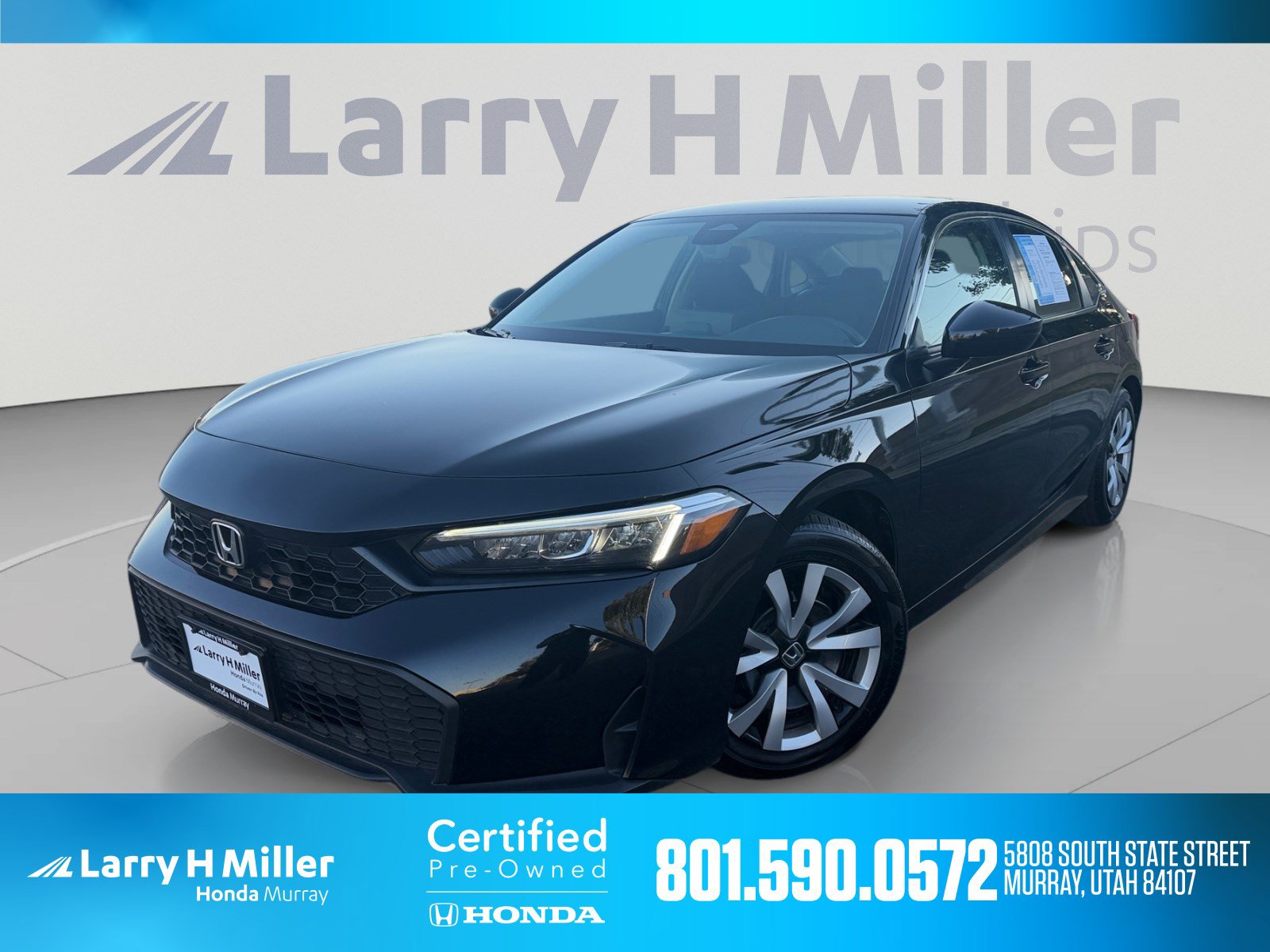 Used 2025 Honda Civic LX Sedan 2HGFE2F29SH596855 Murray, UT