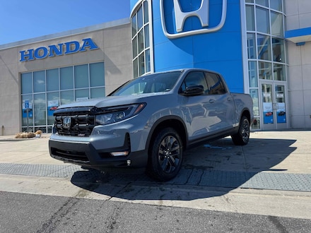 Featured New 2025 Honda Ridgeline Sport Truck Crew Cab for sale near you in Murray, UT