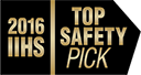 2016 IIHS Top Safety Pick Award
