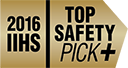 2016 IIHS Top Safety Pick Plus