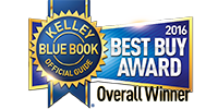 Kelley Blue Book 2016 Best Buy Award Overall Winner