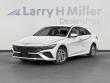 New 2025 Hyundai Elantra Hybrid Blue Sedan