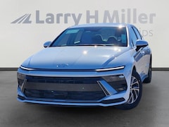 2026 Hyundai Sonata Hybrid Blue Sedan