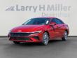 New 2025 Hyundai Elantra Hybrid Blue Sedan