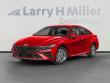 New 2025 Hyundai Elantra Hybrid Blue Sedan