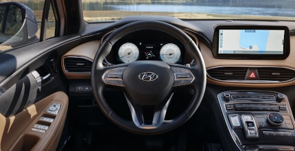 Hyundai Santa Fe console