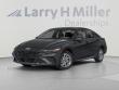 New 2026 Hyundai Elantra Hybrid Blue Sedan