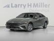 New 2026 Hyundai Elantra Hybrid Blue Sedan