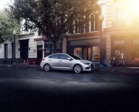 Hyundai Accent Hyundai Accent side view