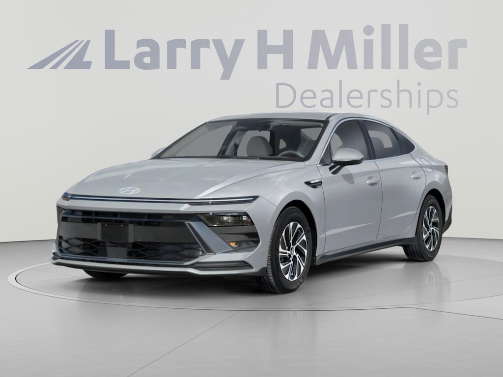 New 2026 Hyundai Sonata Hybrid Blue Sedan
