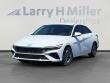 New 2025 Hyundai Elantra Hybrid Blue Sedan