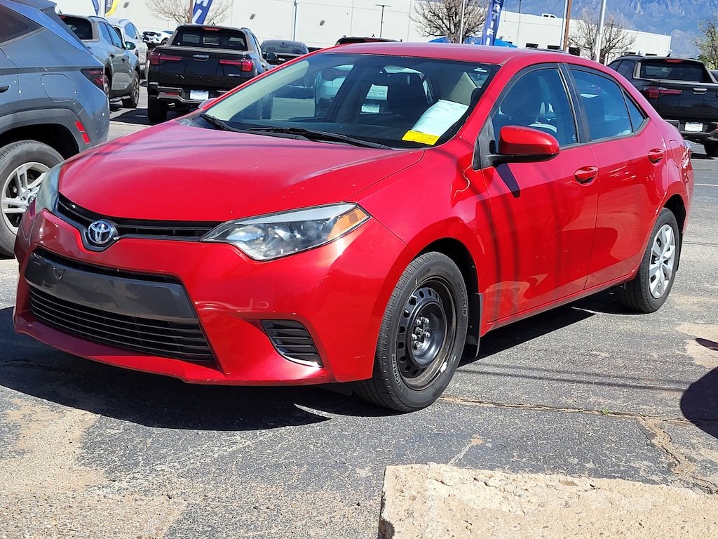 Used 2016 Toyota Corolla LE Sedan