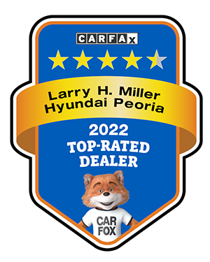 Larry H. Miller Hyundai Peoria is a 2022 CARFAX TOP RATED DEALER