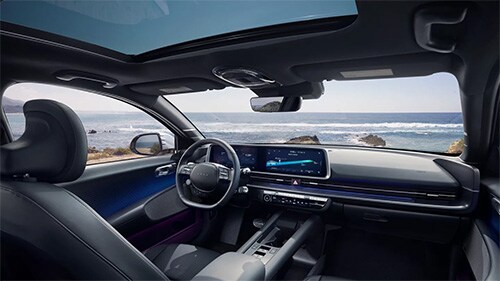 IONIQ 6 interior image Hyundai IONIQ 6 interior front view