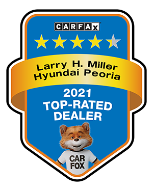 Larry H. Miller Hyundai Peoria is a 2020 CARFAX TOP RATED DEALER
