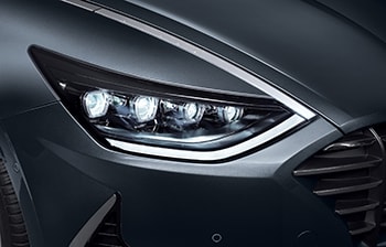 2020 Sonata exterior image- headlight