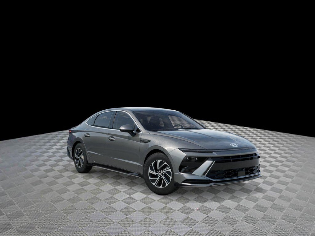 New 2026 Hyundai Sonata Hybrid Blue Sedan