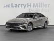 New 2026 Hyundai Elantra Hybrid Blue Sedan