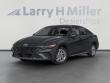 New 2026 Hyundai Elantra Hybrid Blue Sedan