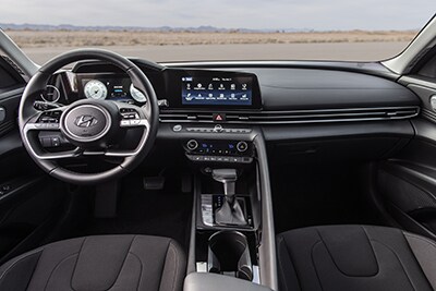 2021 Elantra interior front