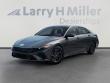 New 2026 Hyundai Elantra Hybrid Blue Sedan