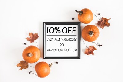 Special Halloween Discounts! Special Halloween Discounts!